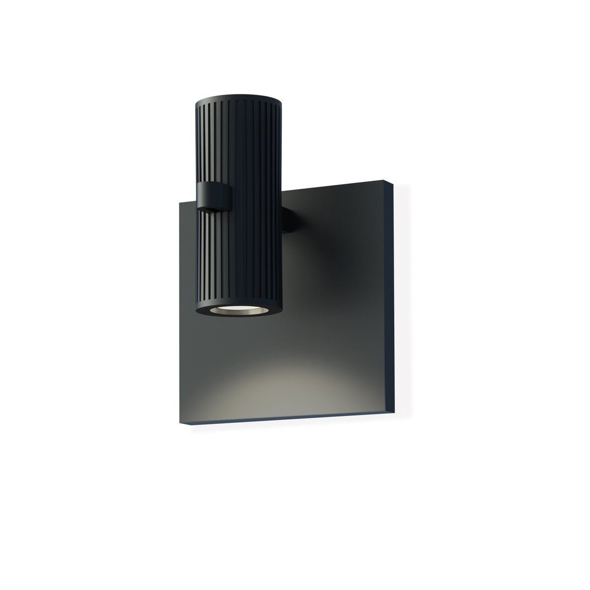 Sonneman Suspenders SATIN BLACK 1.75W x 3.75H Wall Sconce
