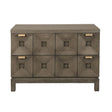 NOIR Musashi 2 Drawer Large Greige Walnut