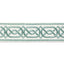 Lee Jofa SHIRE EMB TAPE AQUA Trim