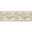 Lee Jofa LANGTON EMB TAPE AQUA Trim