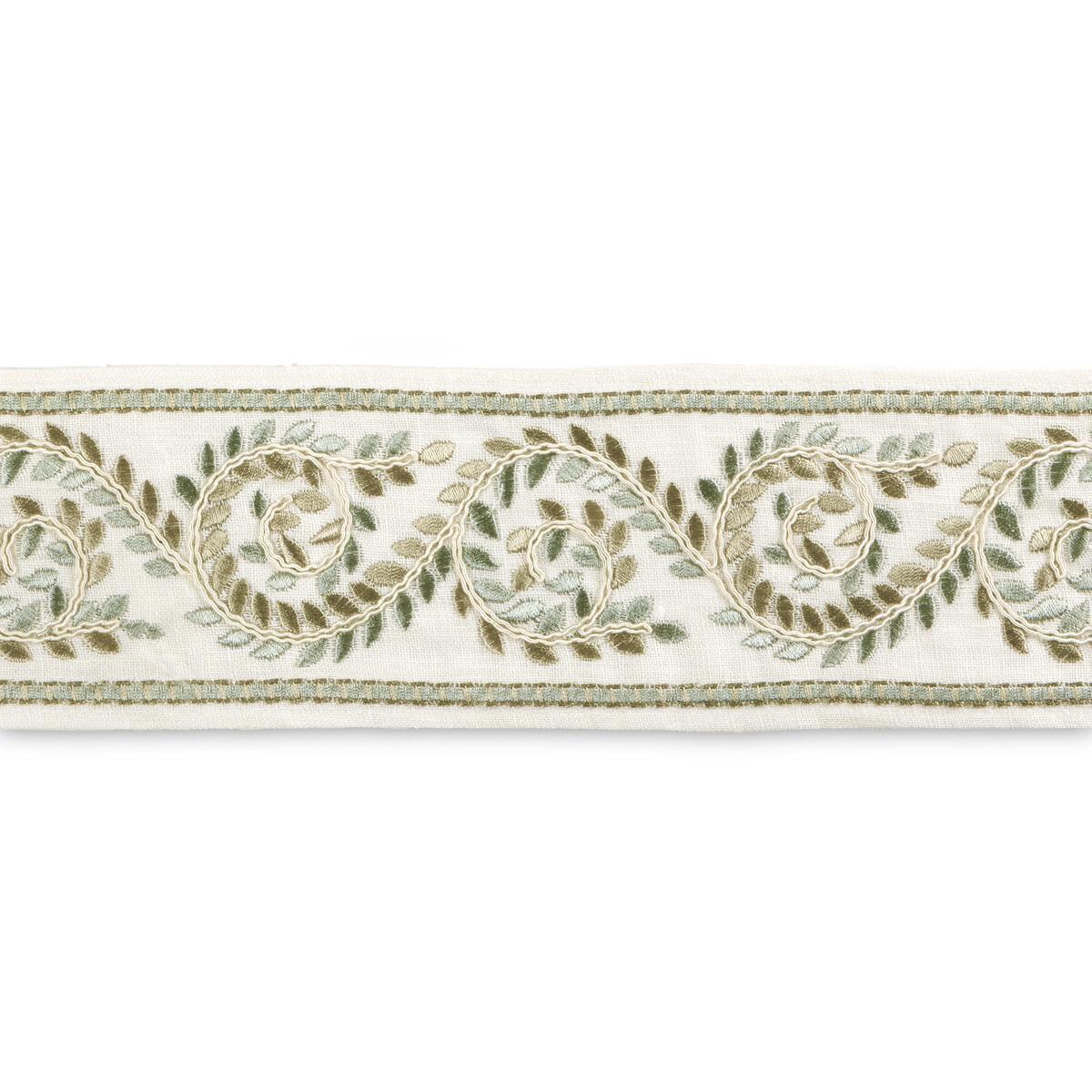 Lee Jofa LANGTON EMB TAPE AQUA Trim