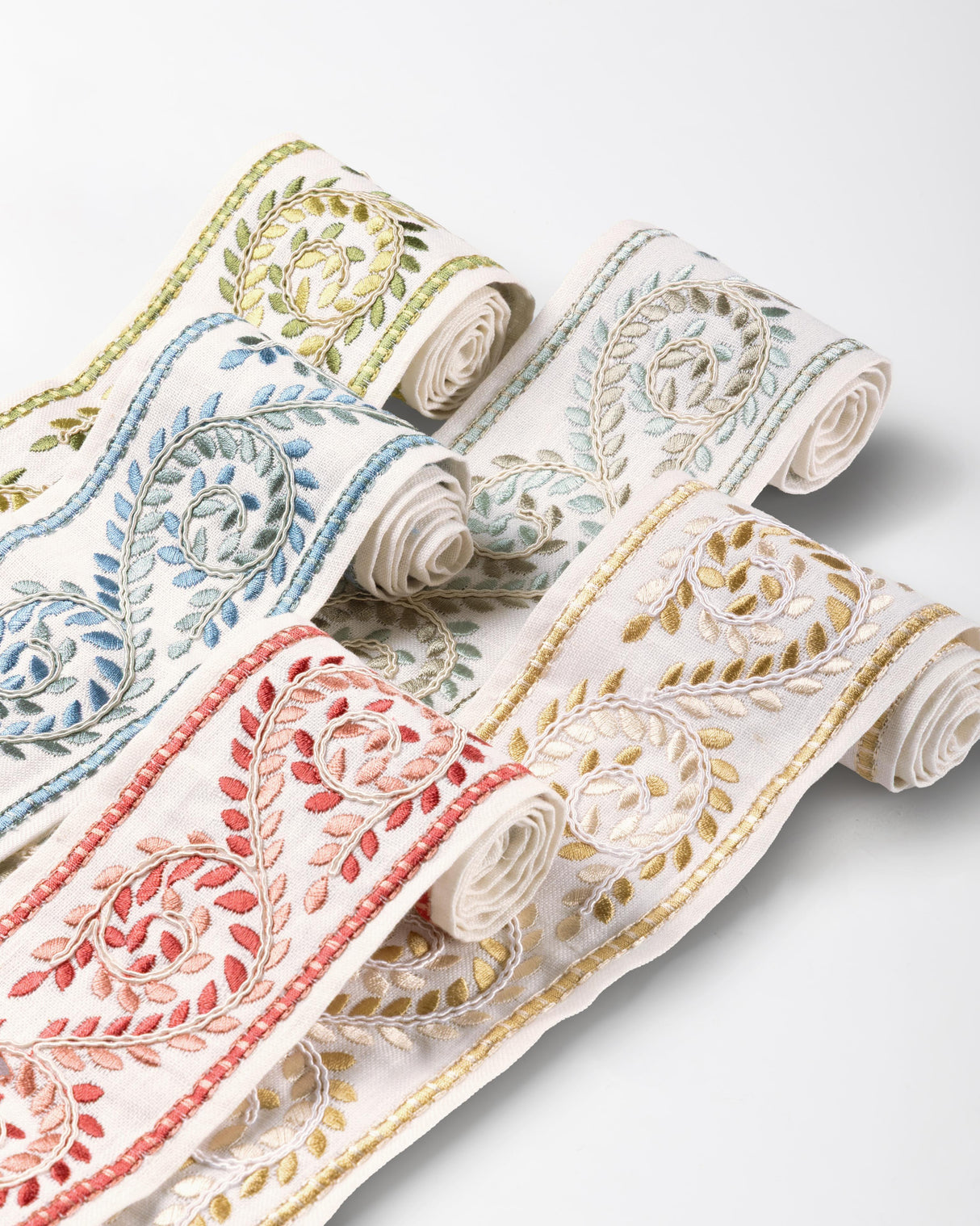 Lee Jofa LANGTON EMB TAPE CORAL Trim