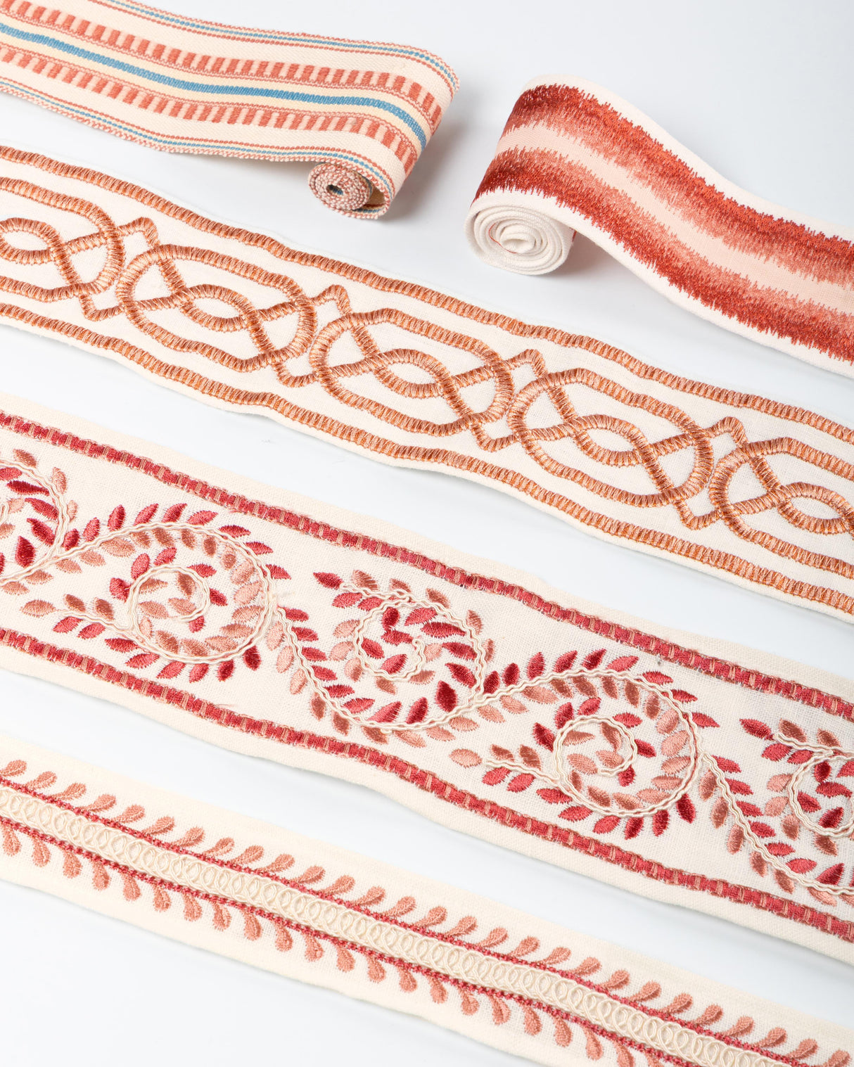Lee Jofa LANGTON EMB TAPE CORAL Trim