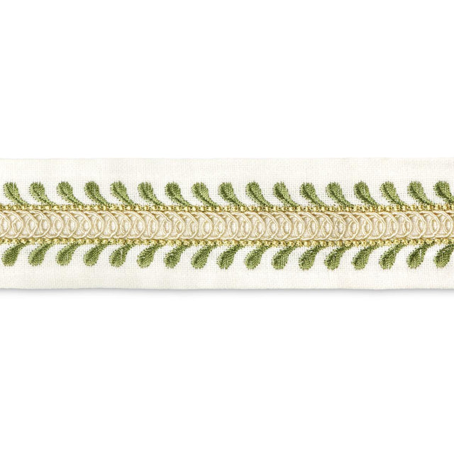 Lee Jofa TAPTON EMB TAPE GREEN Trim