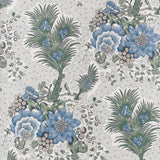 Anna French Drexel Hill Blue And Green Wallpaper