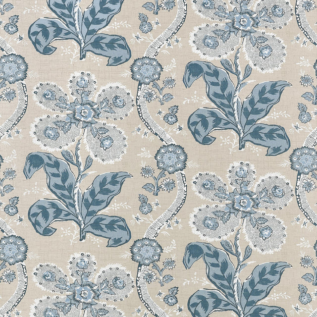 Anna French St. Gilles Spa Blue Wallpaper