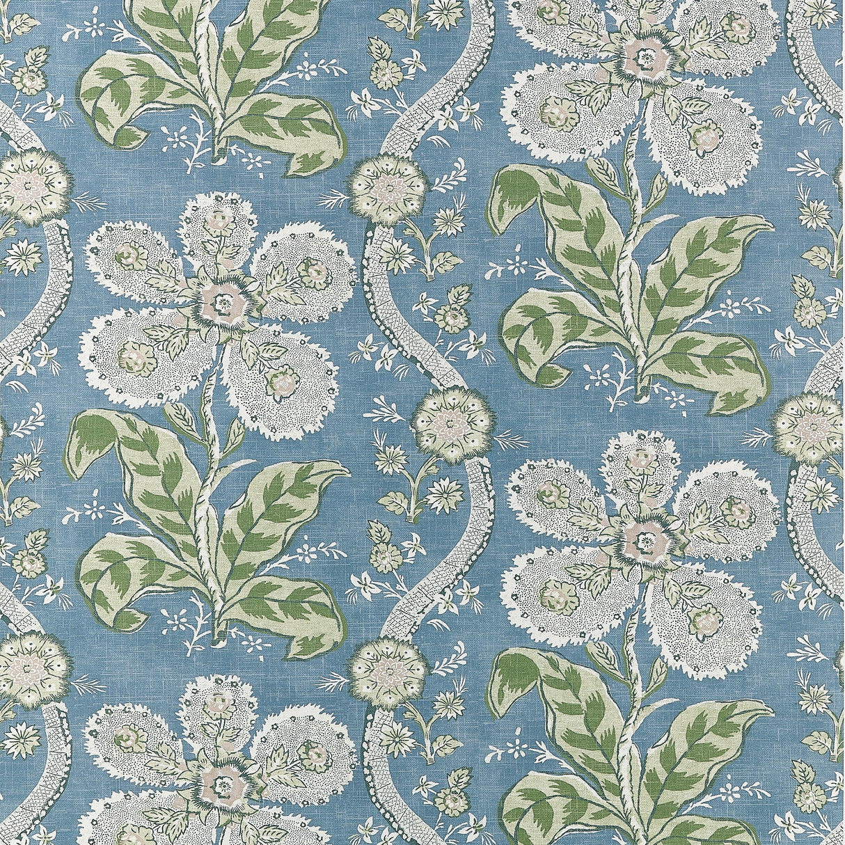 Anna French St. Gilles Mineral And Green Wallpaper