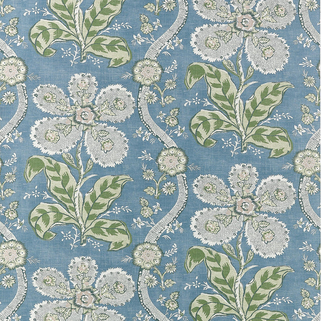 Anna French St. Gilles Mineral And Green Wallpaper
