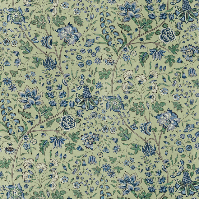 Anna French Francois Green And Blue Wallpaper