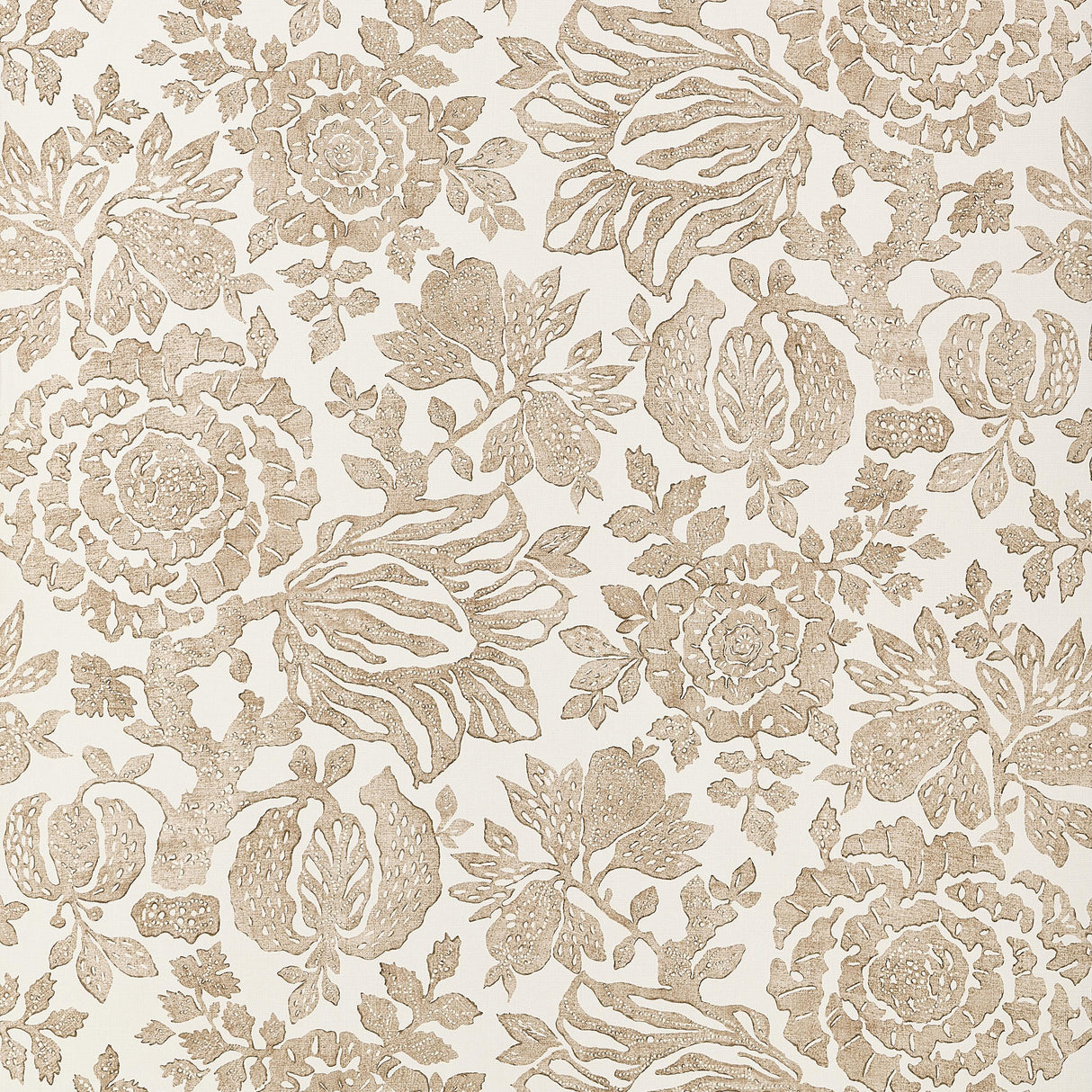 Anna French Sigourney Beige Wallpaper