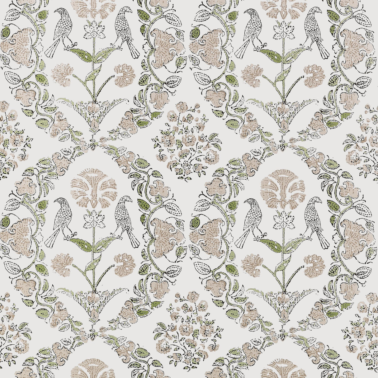 Anna French Paloma Beige Wallpaper