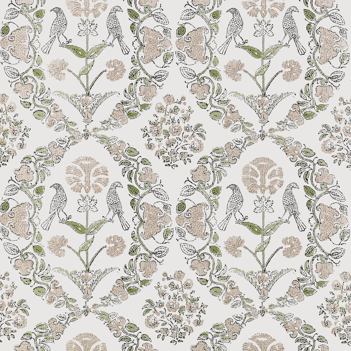 Anna French Paloma Beige Wallpaper