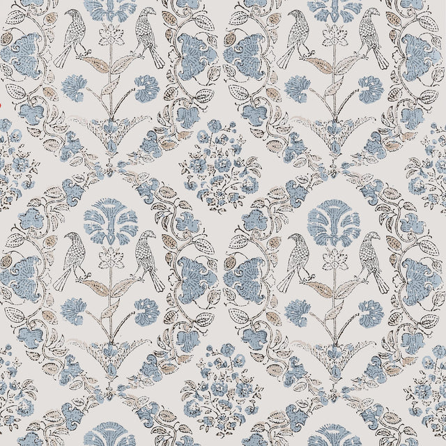 Anna French Paloma Spa Blue Wallpaper