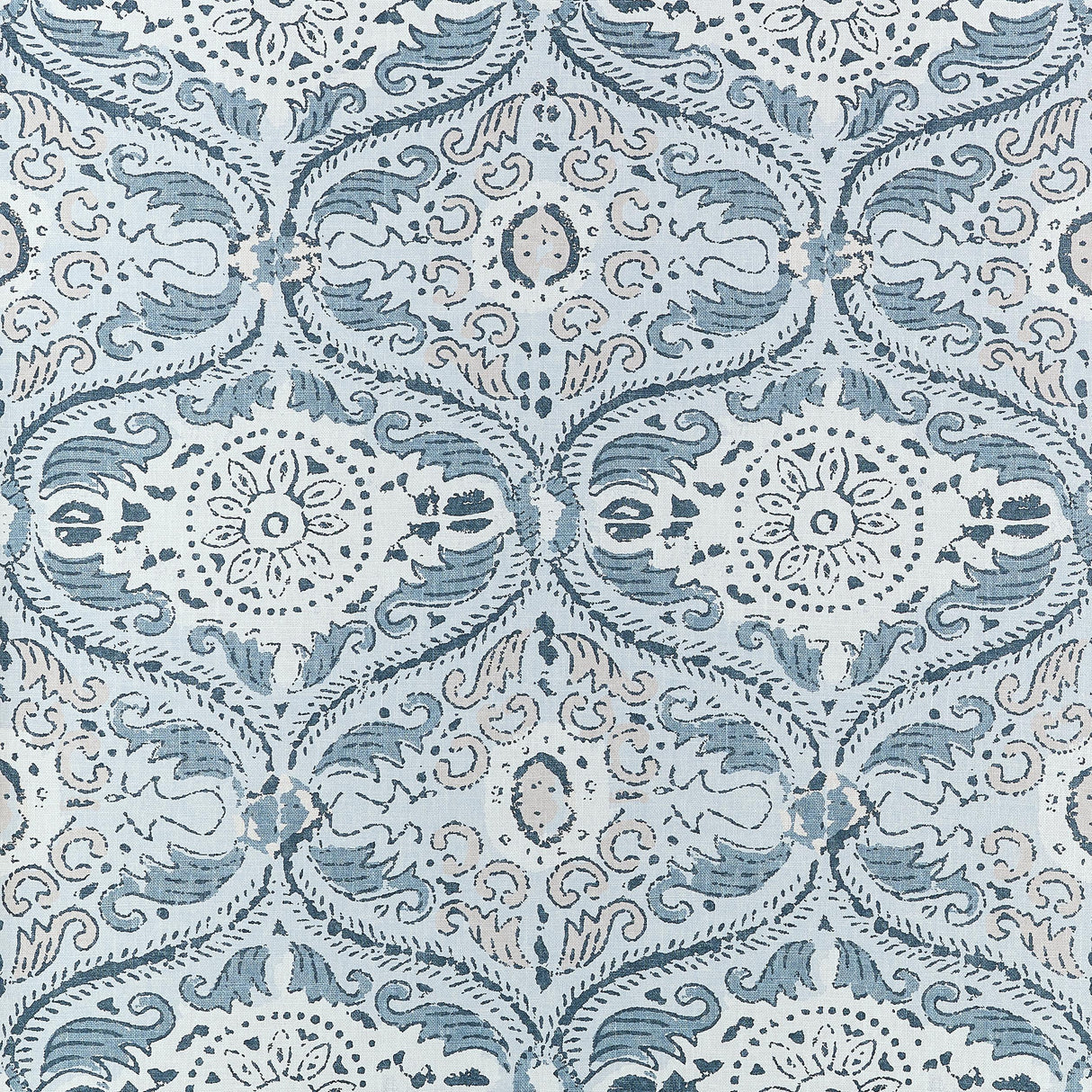 Anna French Cecilia Spa Blue Wallpaper