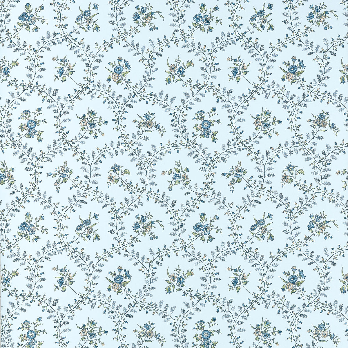 Anna French Juliette Trail Spa Blue Wallpaper