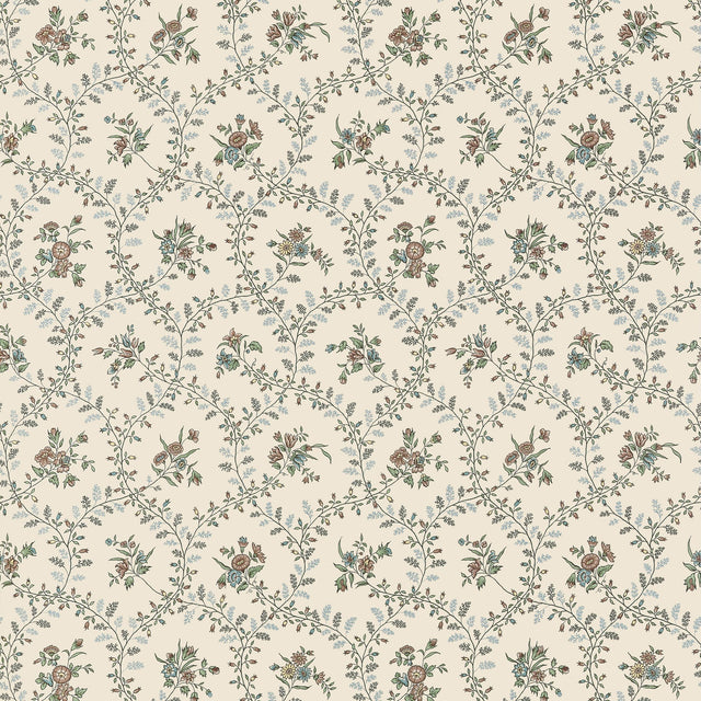Anna French Juliette Trail Brown Wallpaper