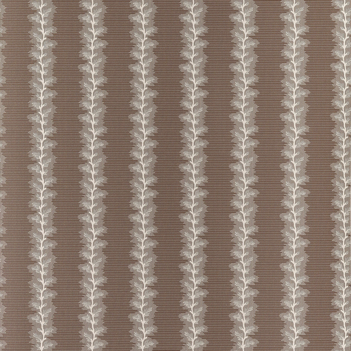 Anna French French Stripe Brown Wallpaper