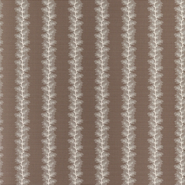 Anna French French Stripe Brown Wallpaper