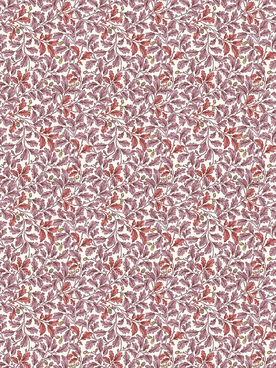 Scalamandre Oaktree Wallcovering Berry Wallpaper