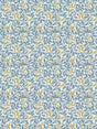 Scalamandre Oaktree Wallcovering Golden Teal Wallpaper
