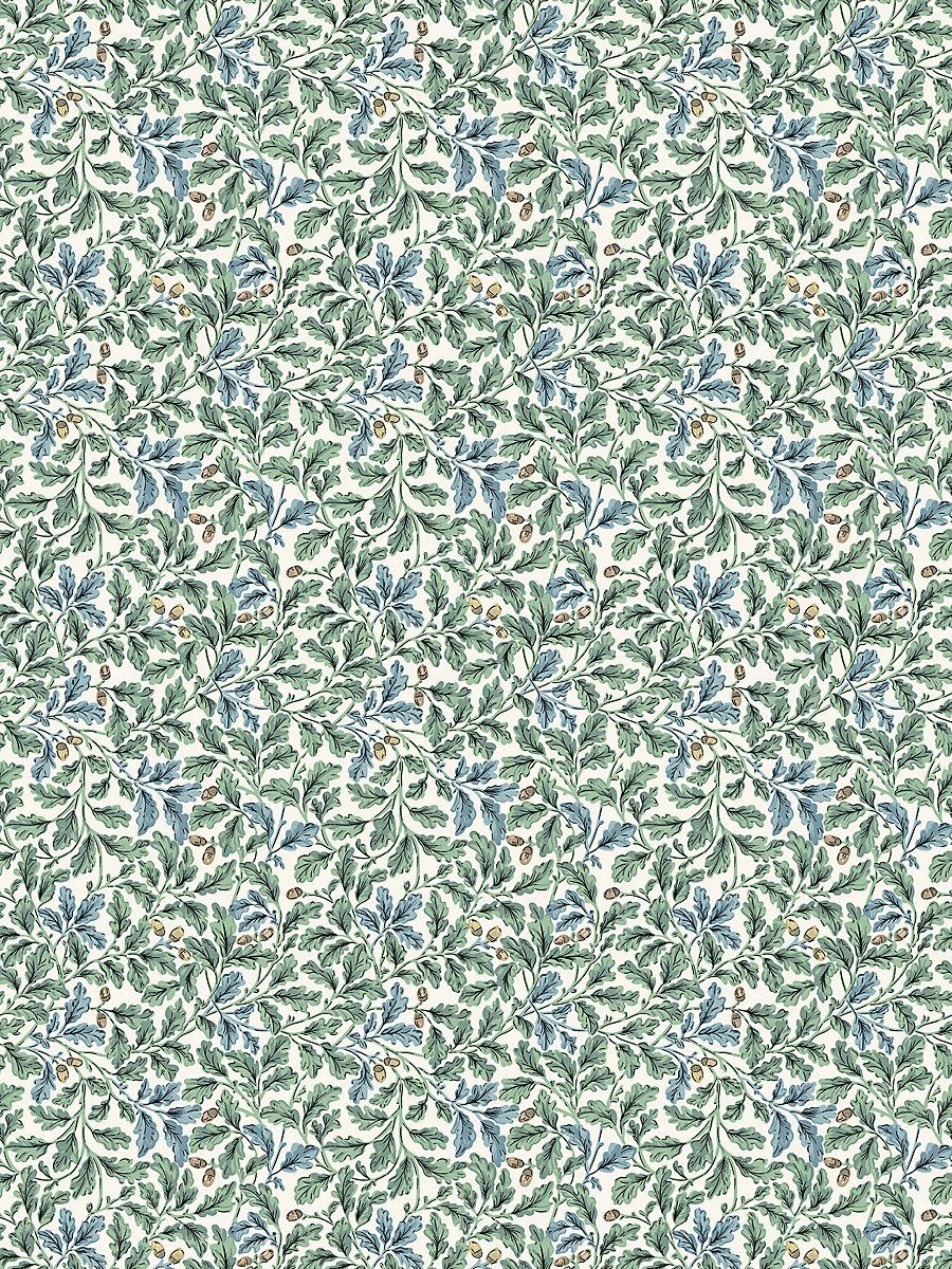 Scalamandre Oaktree Wallcovering Wintermint Wallpaper