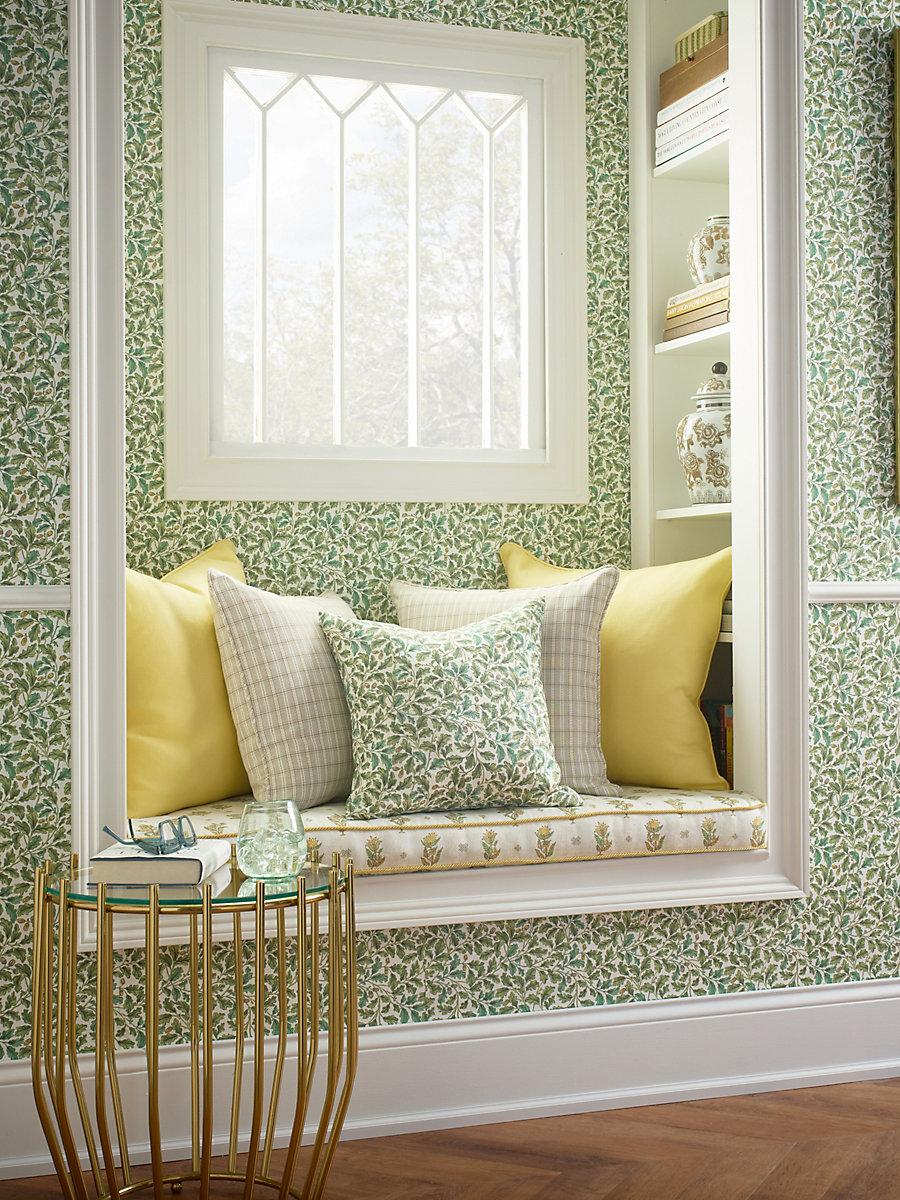 Scalamandre Oaktree Wallcovering Forest Wallpaper
