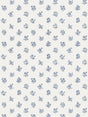 Scalamandre Summer Flora Wallcovering Misty Blueberry Wallpaper
