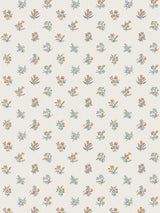 Scalamandre Summer Flora Wallcovering Tangerine Sky Wallpaper