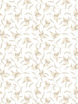 Scalamandre Angle Leaf Wallcovering Sand Wallpaper