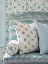 Scalamandre Angle Leaf Wallcovering Sky Garden Wallpaper