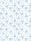 Scalamandre Angle Leaf Wallcovering Blue Jay Wallpaper