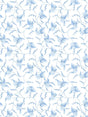 Scalamandre Angle Leaf Wallcovering Blue Jay Wallpaper