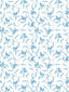 Scalamandre Angle Leaf Wallcovering Robins Egg Wallpaper