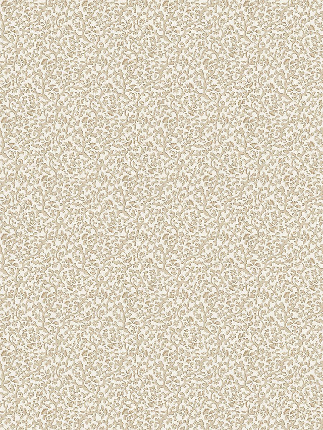 Scalamandre Bandbox Wallcovering Hazelnut Wallpaper