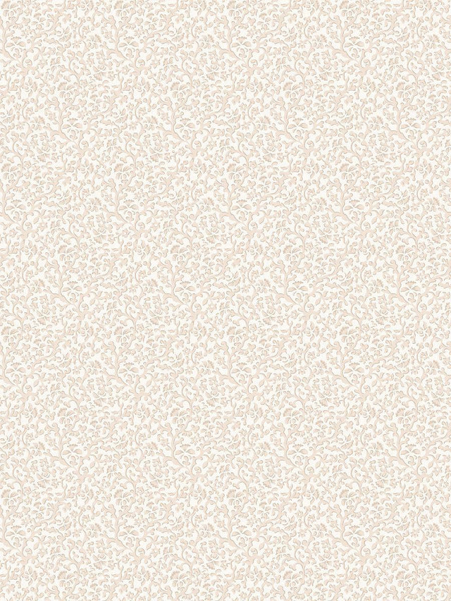 Scalamandre Bandbox Wallcovering Cream Puff Wallpaper