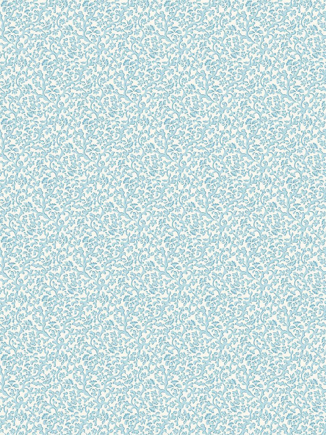 Scalamandre Bandbox Wallcovering Aquamarine Wallpaper