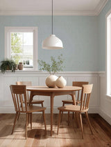 Scalamandre Bandbox Wallcovering Aquamarine Wallpaper