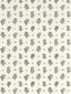 Scalamandre Calico Wallcovering Peach Aqua Wallpaper