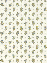 Scalamandre Calico Wallcovering Golden Sky Wallpaper