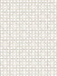 Scalamandre Ormond Fret Wallcovering Oyster Wallpaper