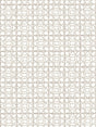 Scalamandre Ormond Fret Wallcovering Oyster Wallpaper
