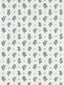 Scalamandre Calico Wallcovering Lapis Olive Wallpaper