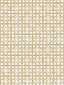 Scalamandre Ormond Fret Wallcovering Twine Wallpaper