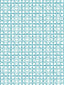 Scalamandre Ormond Fret Wallcovering Aquamarine Wallpaper