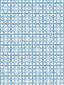 Scalamandre Ormond Fret Wallcovering Cobalt Wallpaper