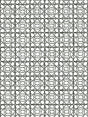 Scalamandre Ormond Fret Wallcovering Charcoal Wallpaper
