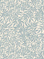 Scalamandre Willow Wallcovering Misty Blue Wallpaper