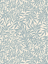 Scalamandre Willow Wallcovering Misty Blue Wallpaper
