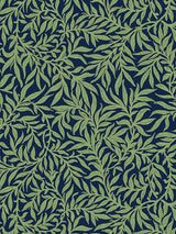 Scalamandre Willow Wallcovering Midnight Wallpaper