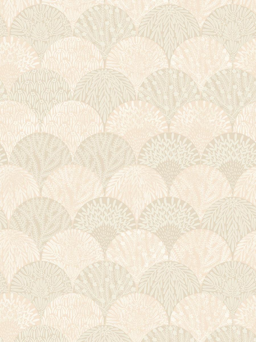 Scalamandre Herb Garden Wallcovering Parchment Wallpaper